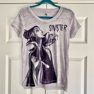 Disney Villains Sinister Maleficent T-shirt small